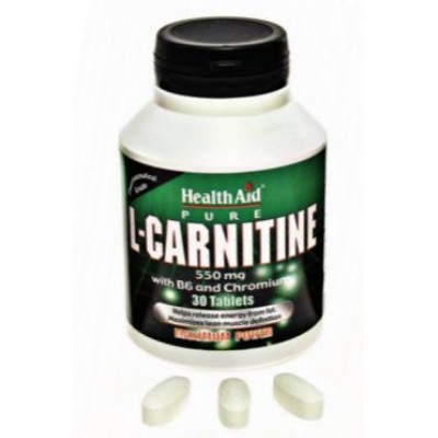 Health Aid L-Carnitine 550mg 30caps